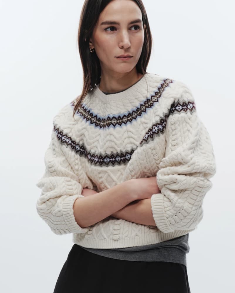 Saint Art Fair Isle Sweater - Image 1