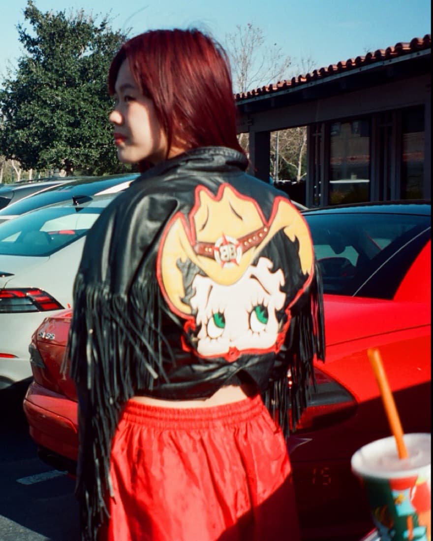 MAZIAR LEATHER GALLERY BETTY BOOP JACKET - Image 2