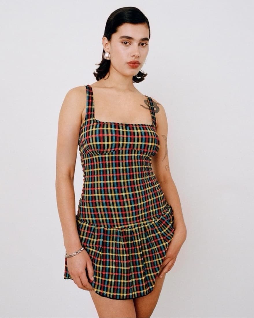 Peachy Den The Cindy Frill Dress - Image 1
