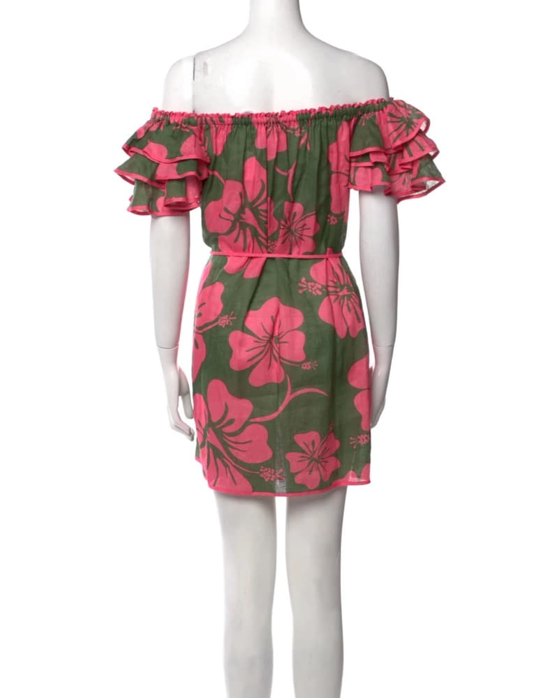 Zimmerman Lulu Ruffle Mini Dress - Image 2