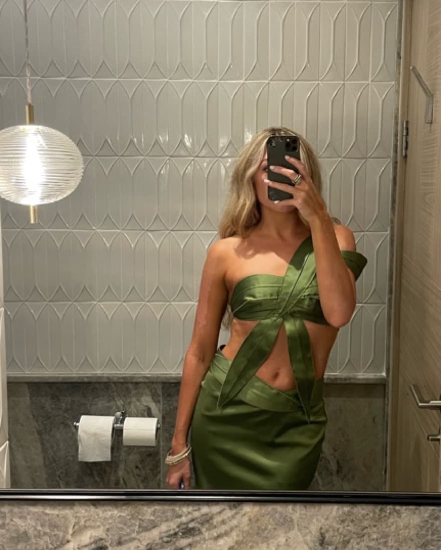 Cult Gaia green dress - Image 4