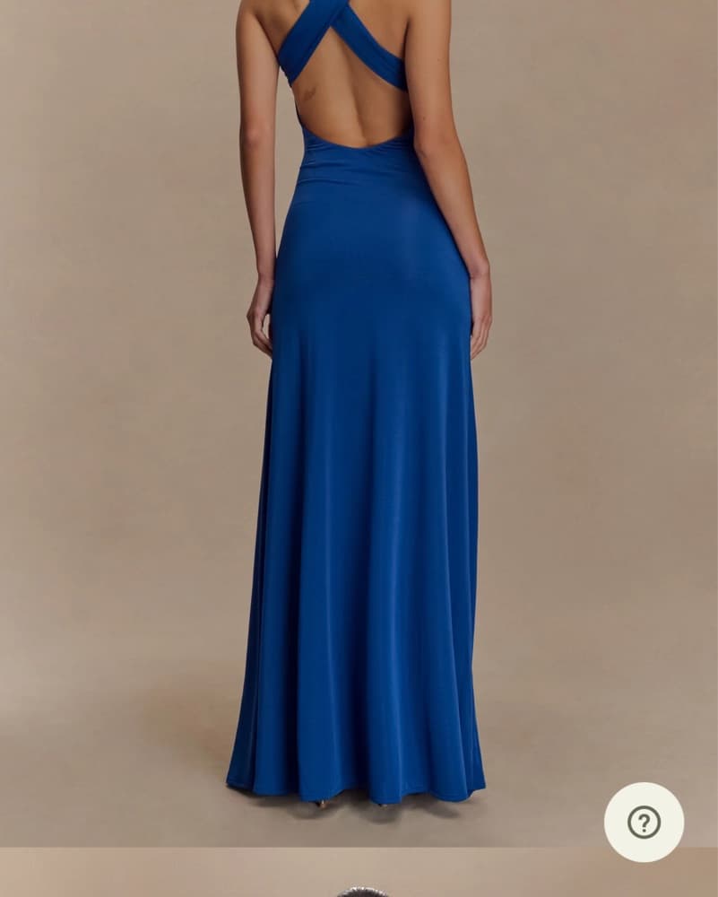 Meshki Blue Maxi Dress NWT - Image 2