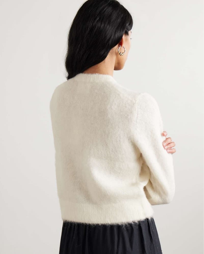 Doen Lilette alpaca-blend cardigan - Image 1