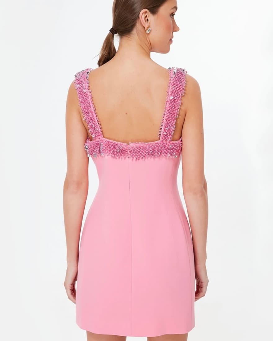 Jonathan Simkai Embellished Sequin Dress - Image 3