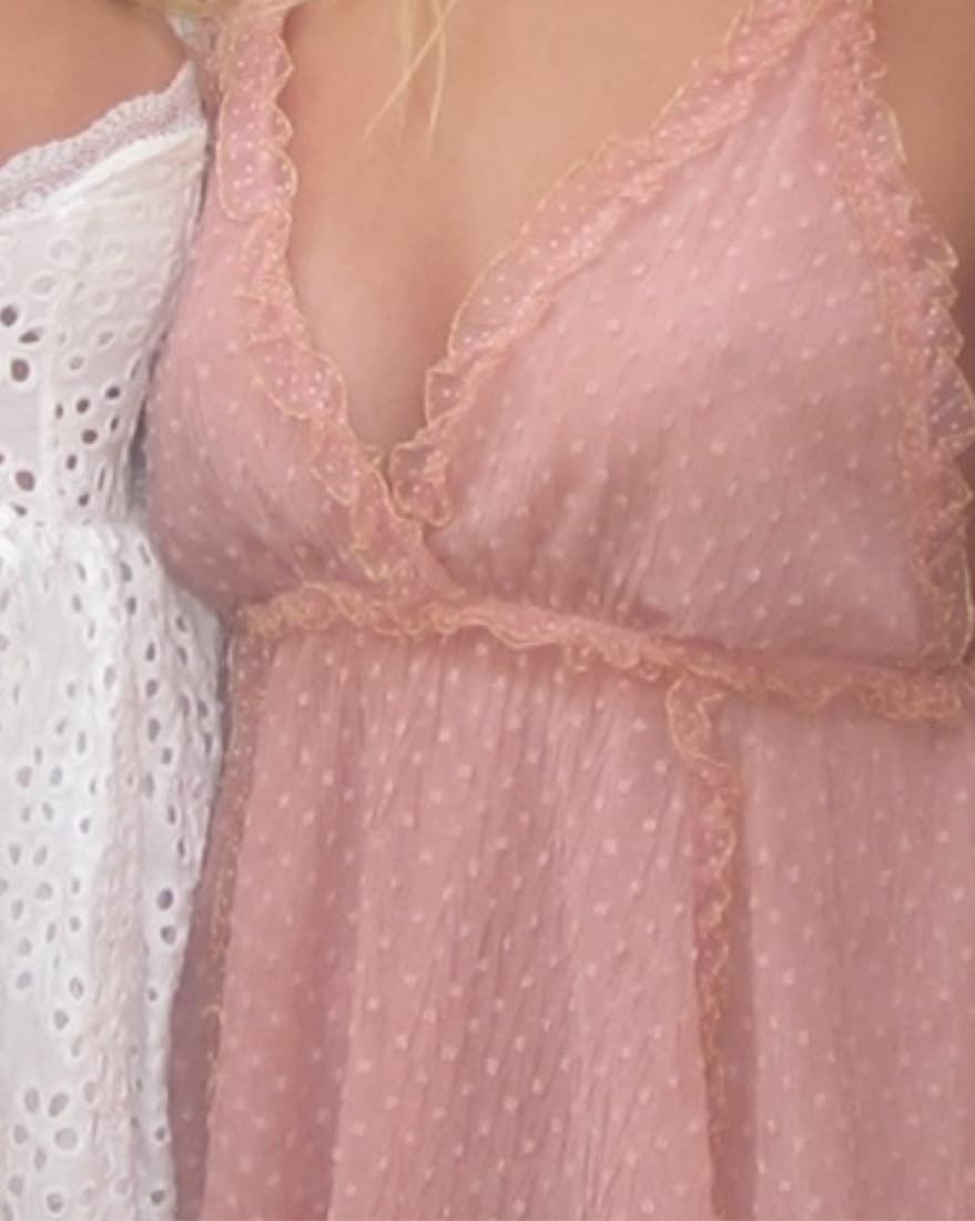 Chi o Short Frills Dress - Image 3