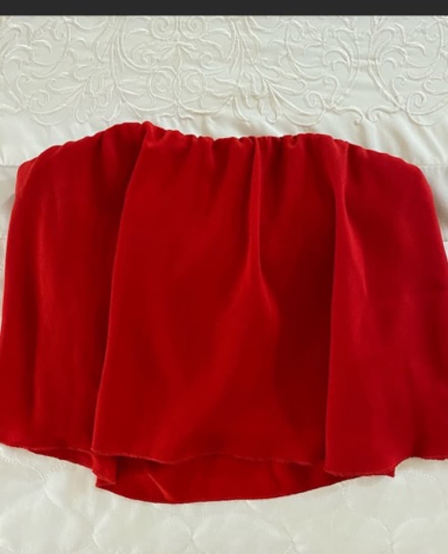 Red Wilfred Tube Top - Image 3