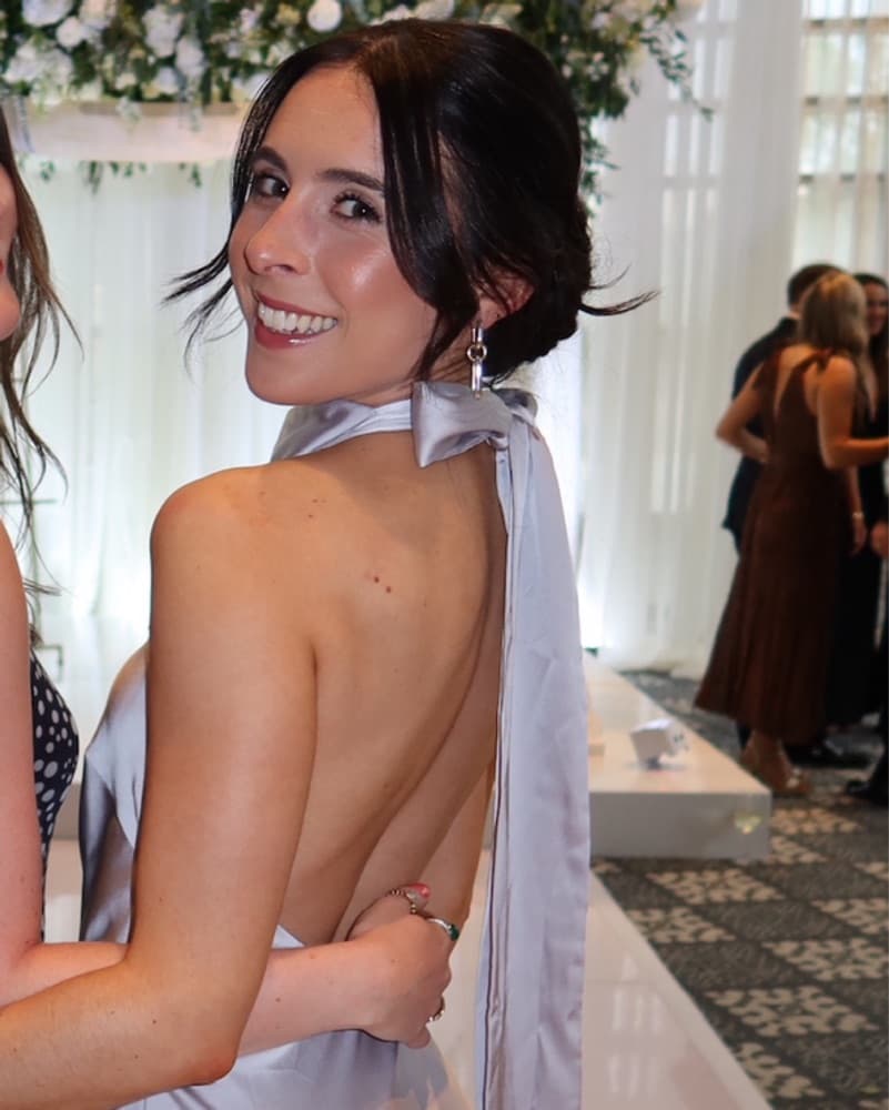Satin Halter Gown - Image 2