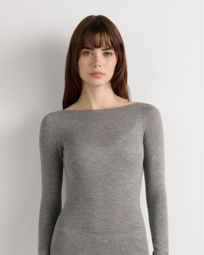 Intimisssi Boat Neck Cashmere Top - Image 1