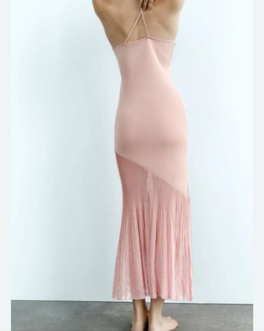 Light Pink Long Dress - Image 2