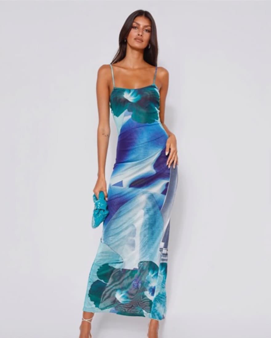 Mesh Maxi Dress // SOLD OUT ONLINE - Image 1