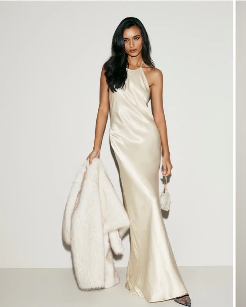 Reformation Jeany Silk Dress - Image 1