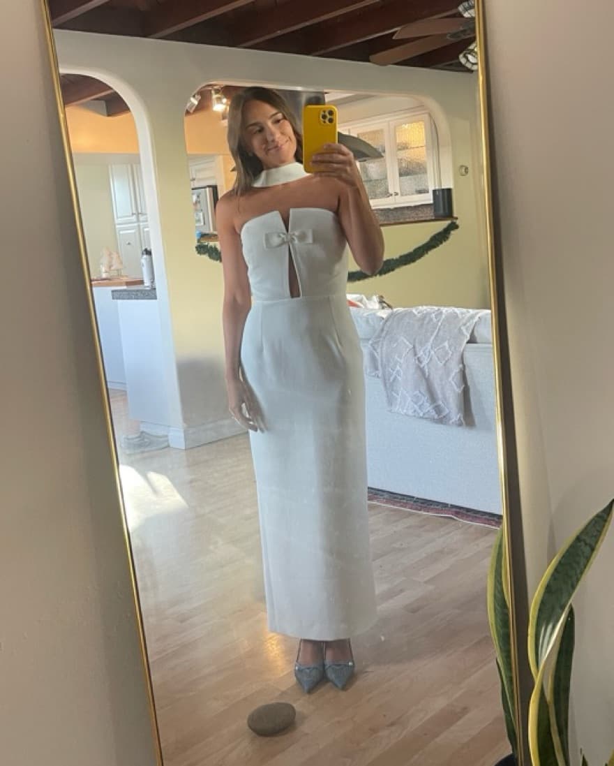 White Bridal New Arrivals Holly Dress - Image 4
