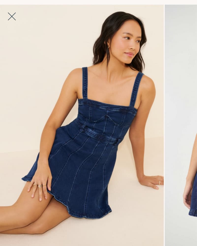 Free People Denim Dress - Image 1
