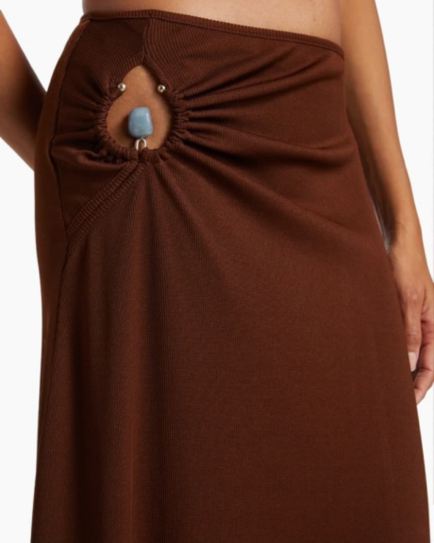 Christopher Esber Midi Wrap Skirt - Image 6