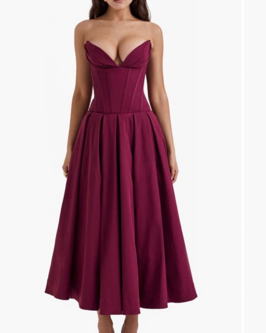 House Of CB Lady Strapless Dress  - Image 1