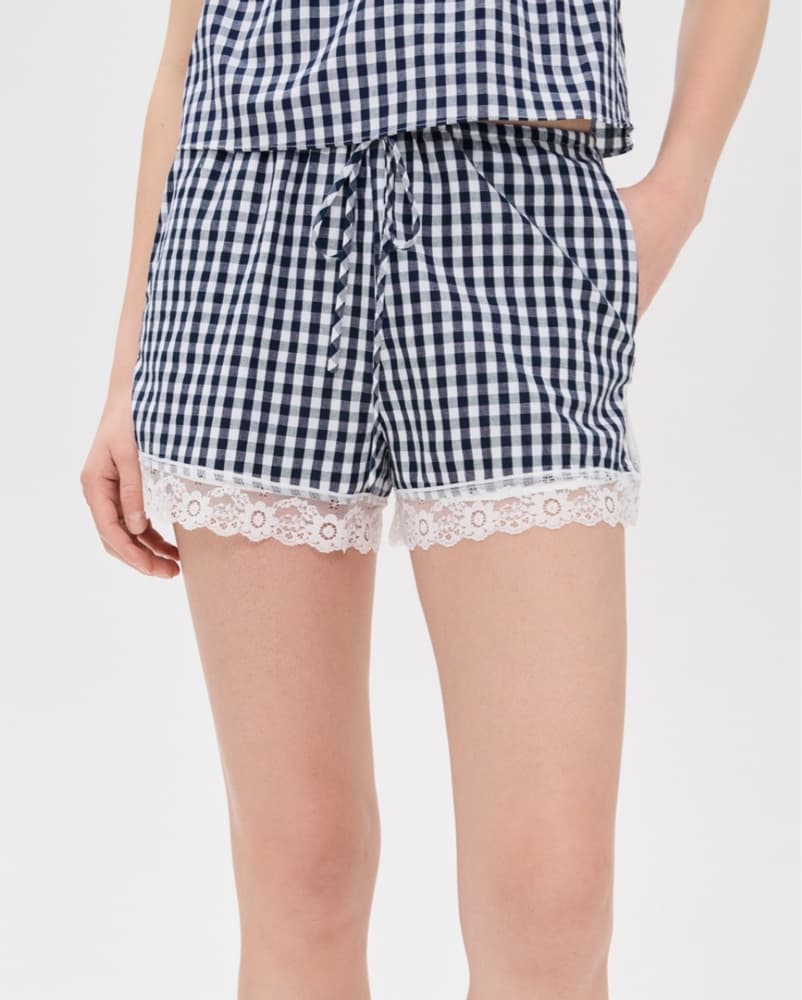 NIA Gingham Shorts - Image 1