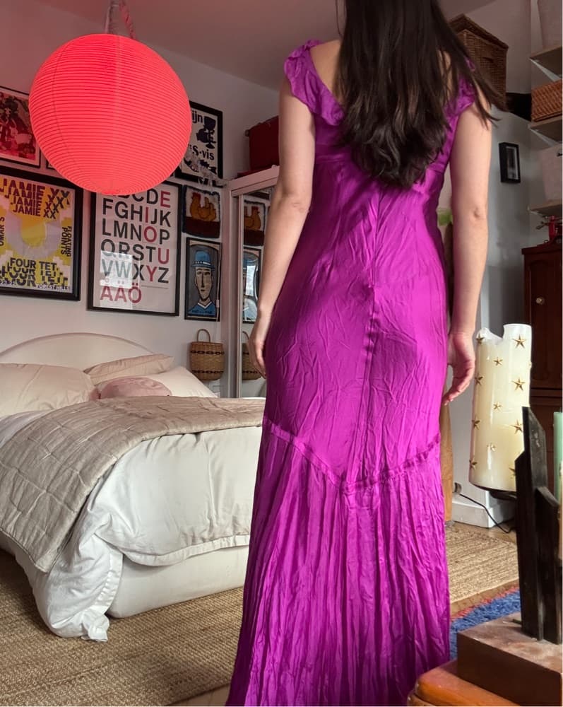 Niteline Magenta Dress - Image 3