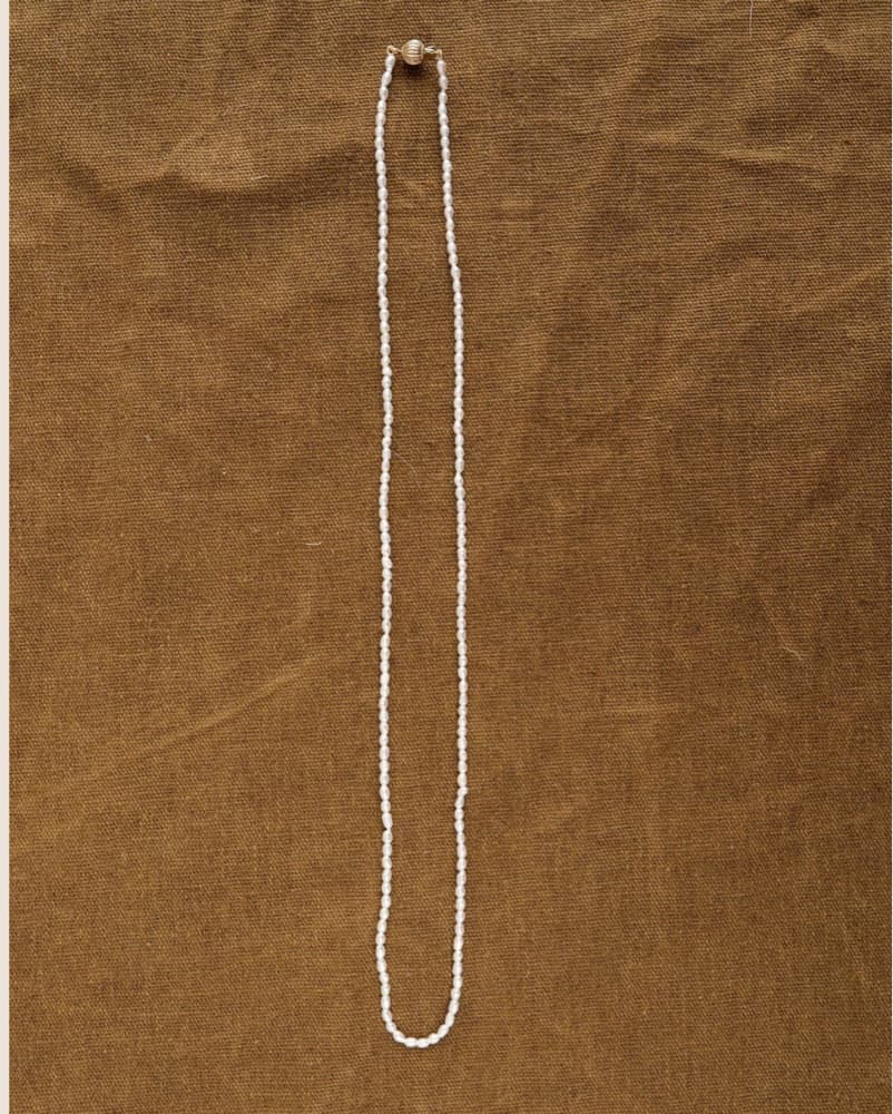 Beatrice Valenzuela Rice Pearl Necklace - Image 2