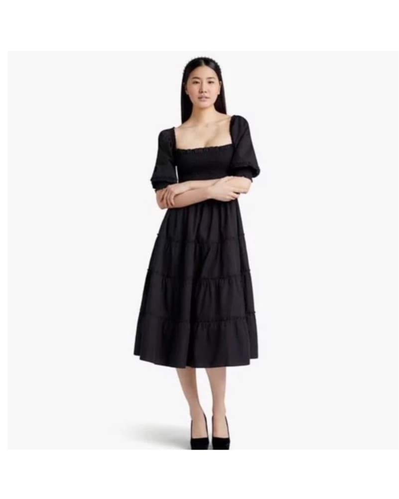 Hill House Home Nesli Nap Black dot - Image 1