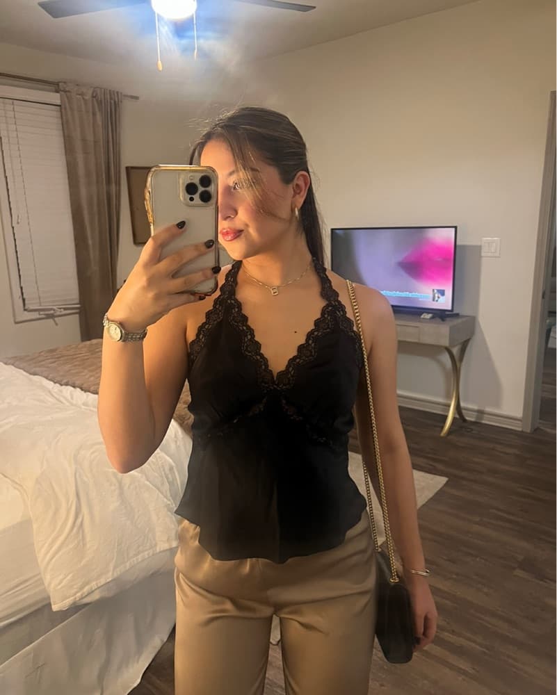 Reformation Monica Silk Top - Image 4