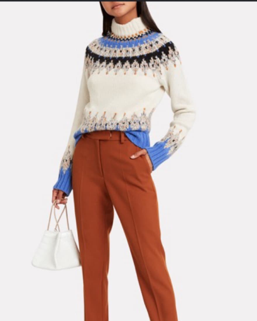Stine Goya Justine FairIsle Wool Sweate - Image 2