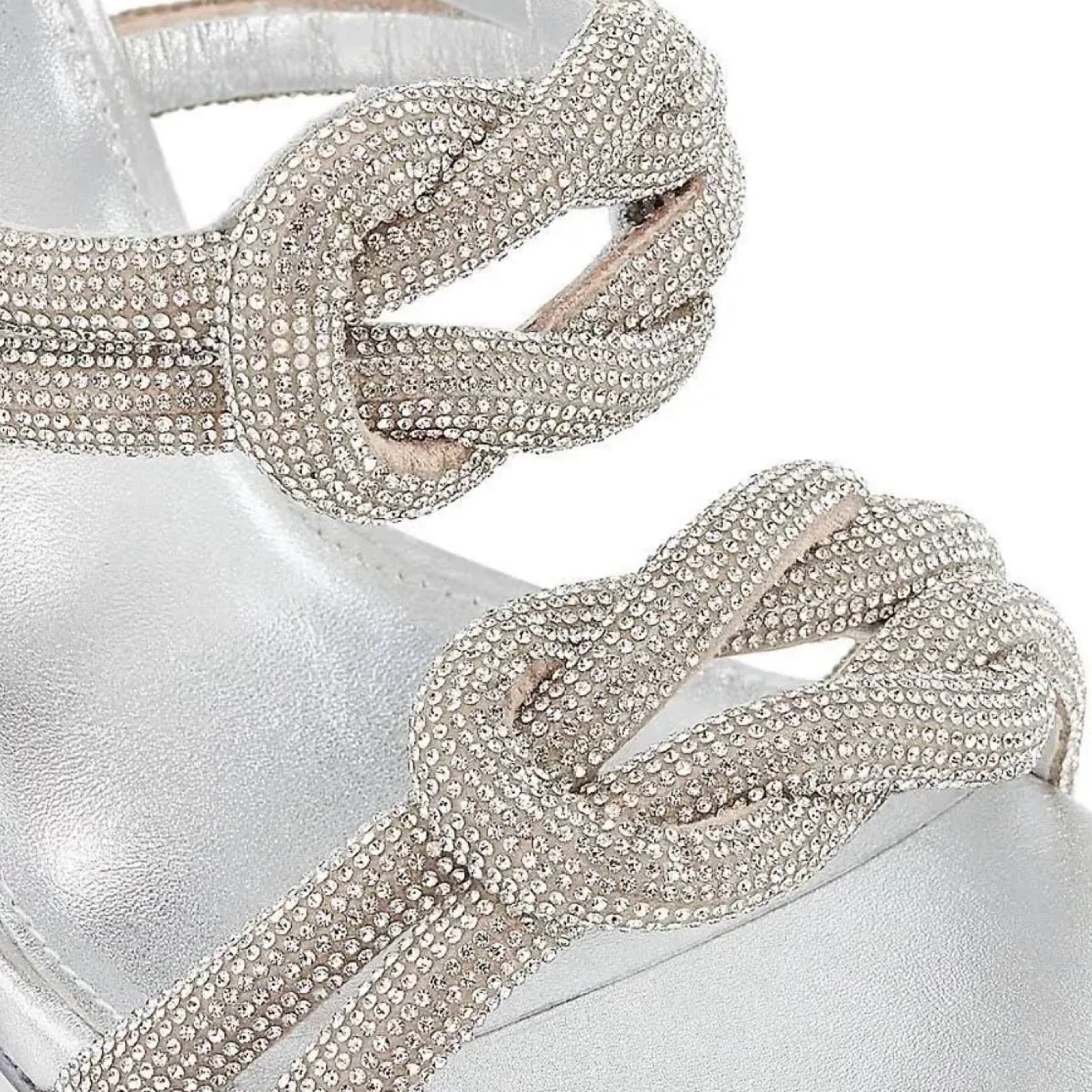 Cult Gaia Silver Heels - Image 2