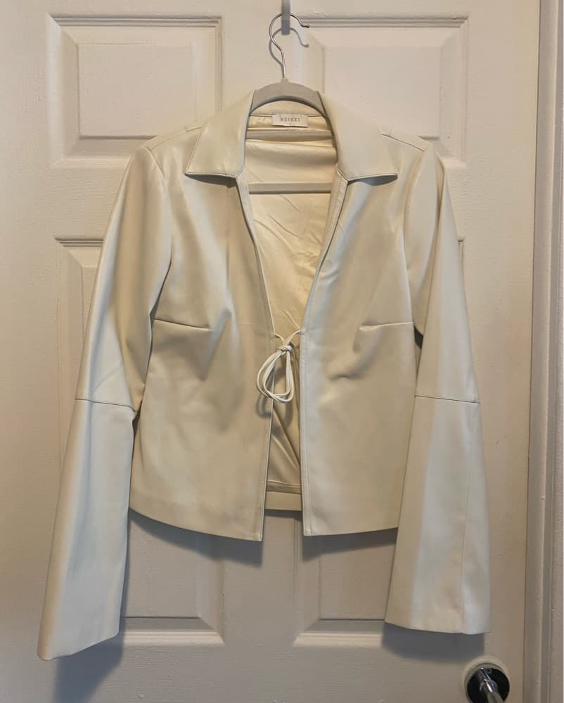 Faux Leather Top - Image 2