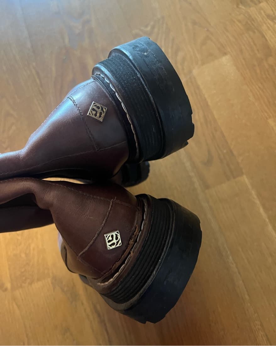 Sandro - Noha Leather Chelsea Boots - Image 4
