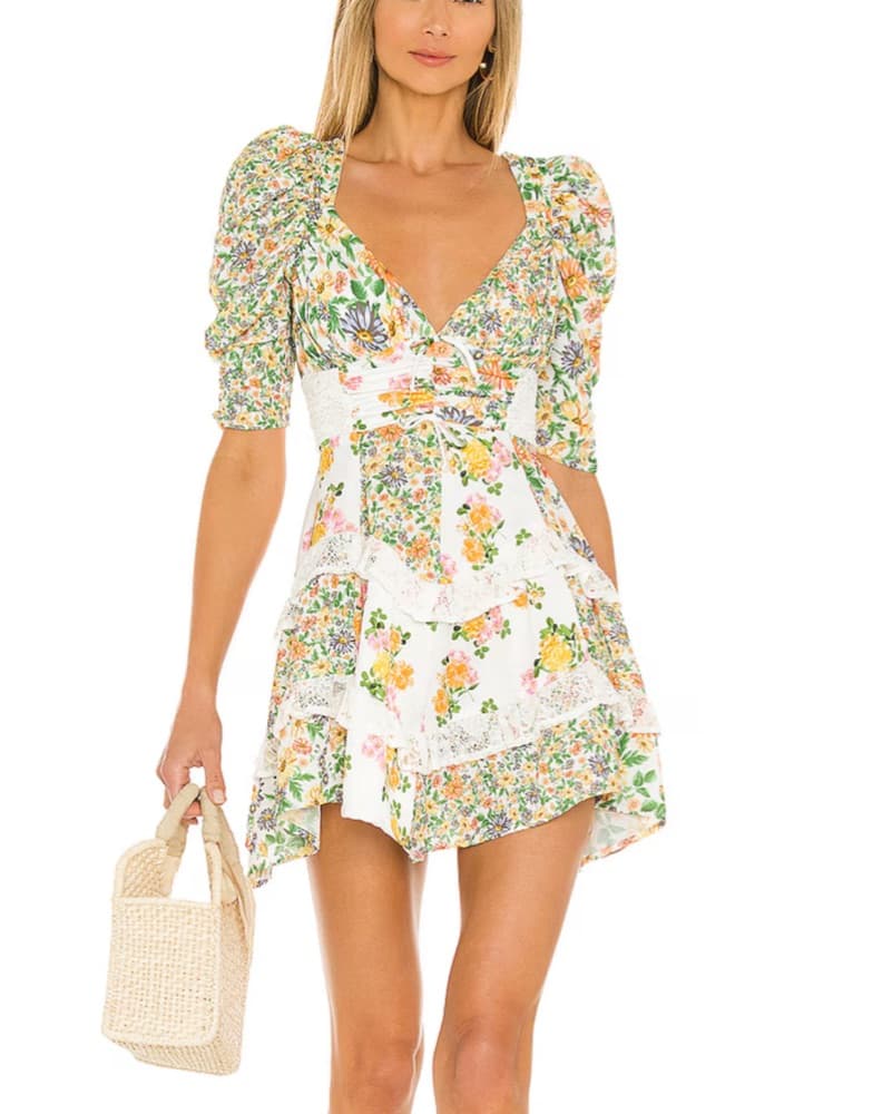 Love For Lemons Rosalyn Mini Dress  - Image 1