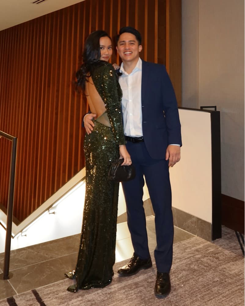 $1100 Sequin Beaded Gown  - Image 4