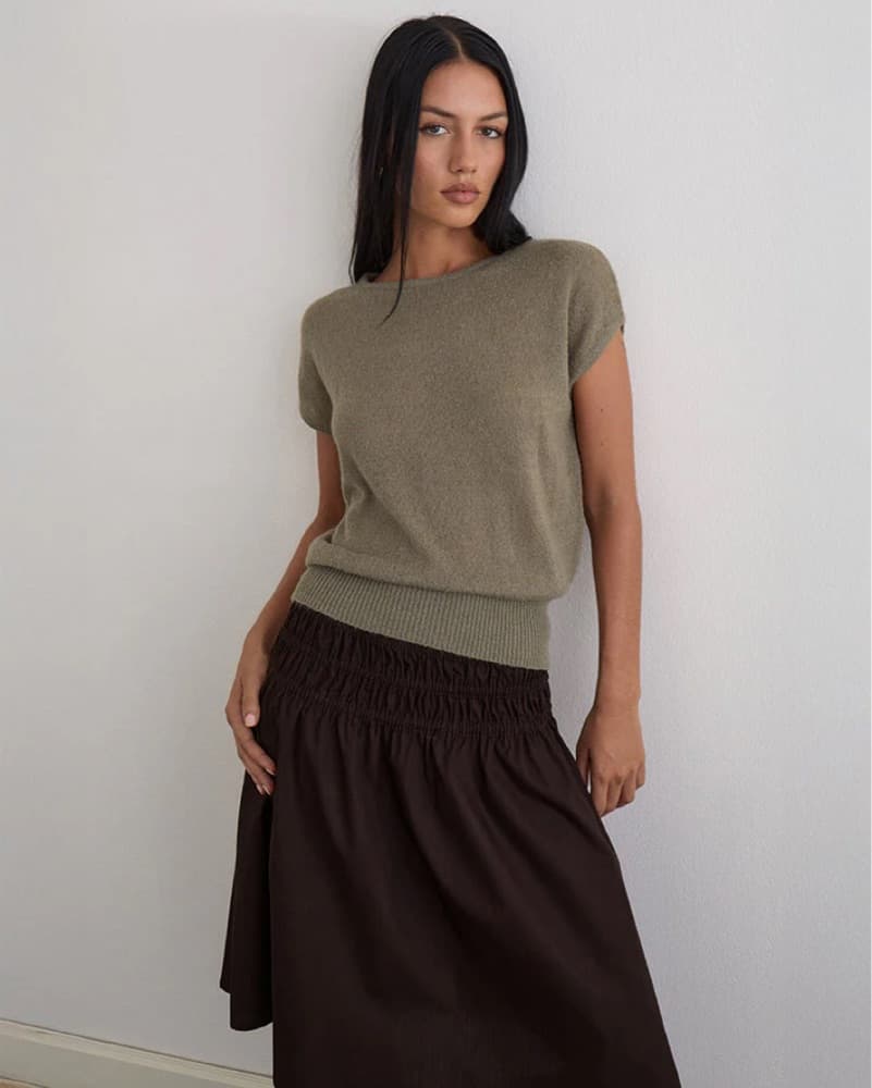 Motel Rocks Neleta Midi Skirt   - Image 3
