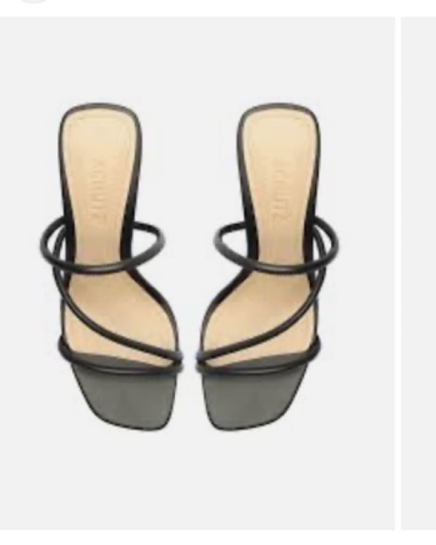 Schutz Chessie Nappa Leather Sandal Blac - Image 2