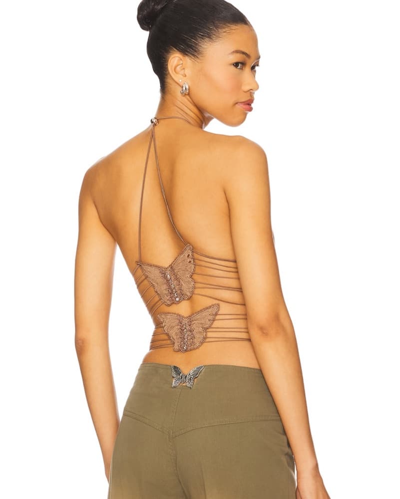 I.AM.GIA Ellery Leopard Butterfly Back T - Image 1