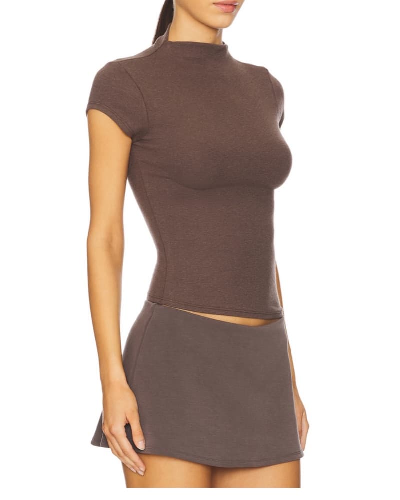 Gem Tee and Aria Skirt - Geel - Image 3