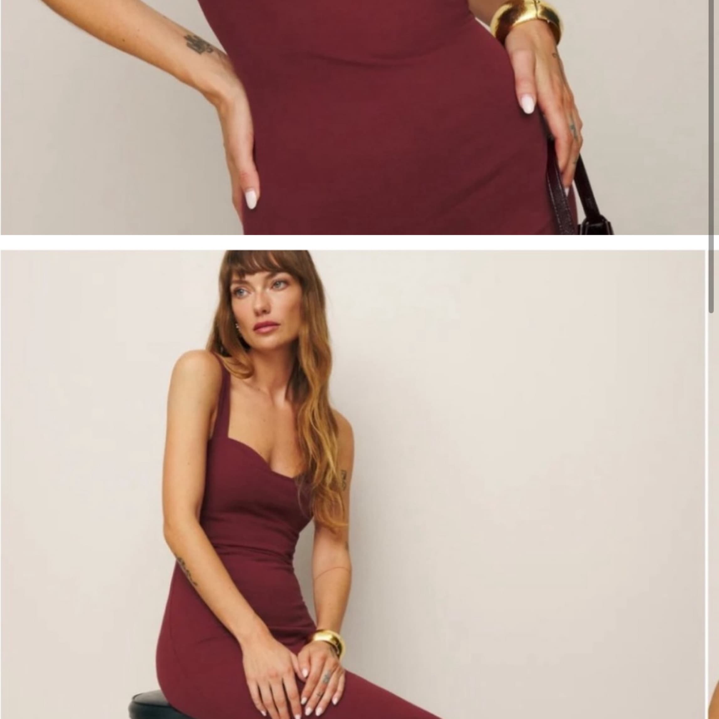Reformation Nelle Knit Dress - Image 3