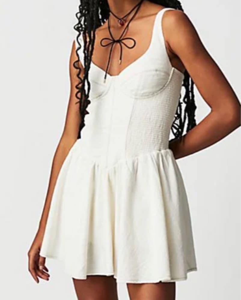 Free People Corset Mini Dress / Romper - Image 3