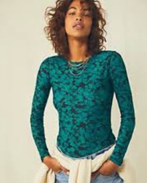 Free People Walk This Way Floral Top - Image 3