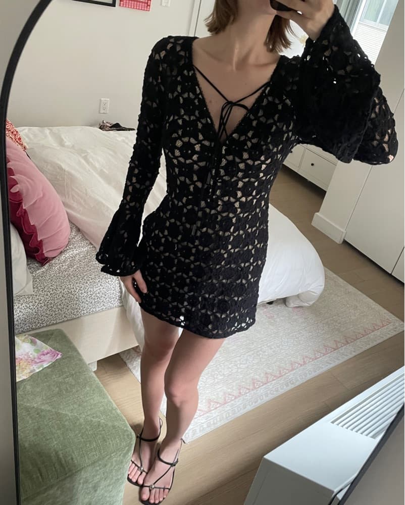Free People Lace Dress - Image 3