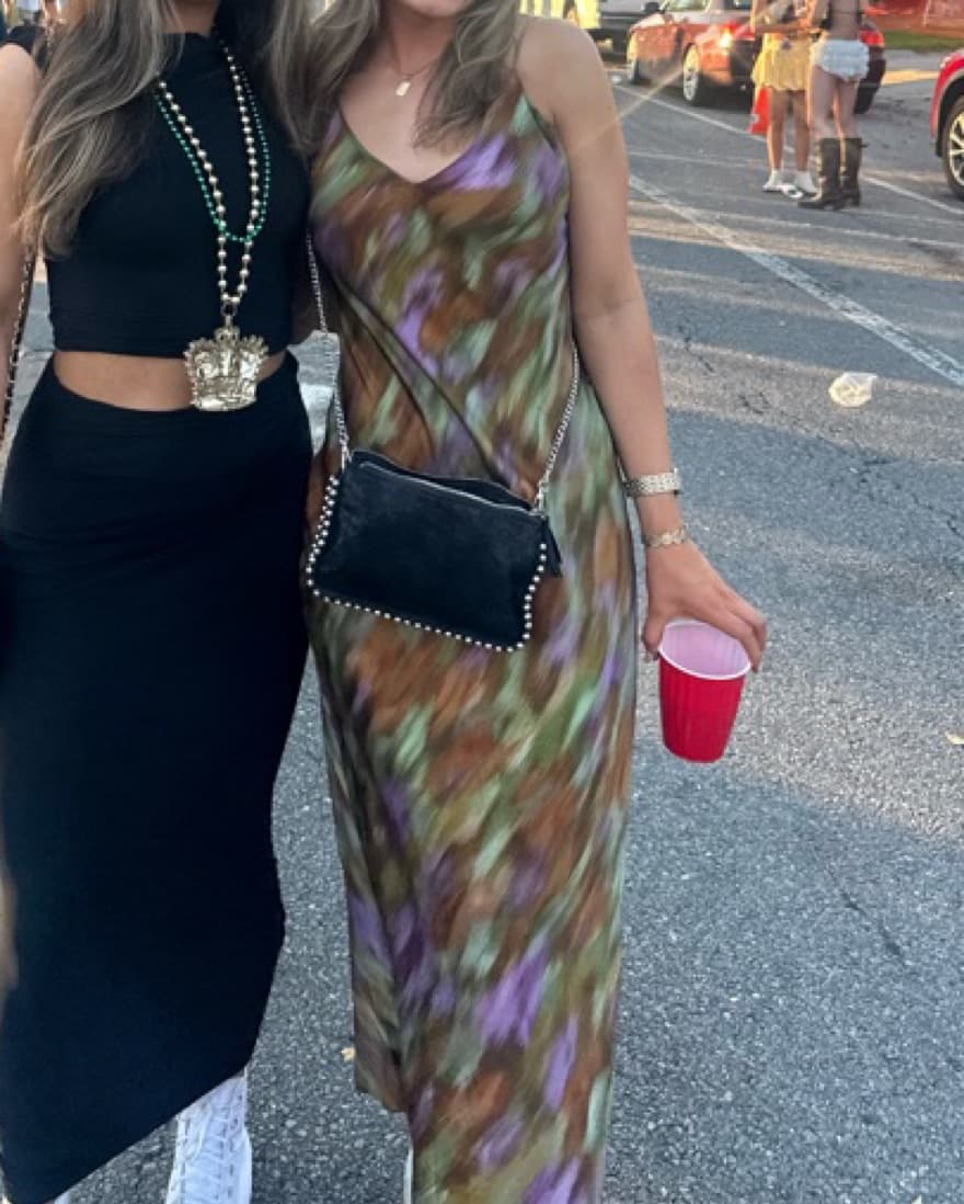 Zara Multicolored Midi Dress - Image 2