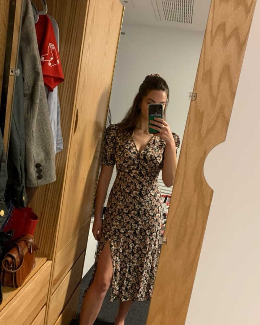 Abercrombie Floral Midi Dress  - Image 2