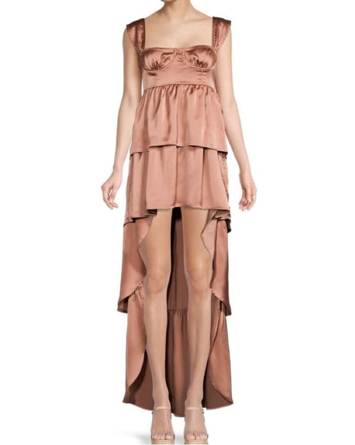 Weworewhat Satin Dress - Image 2