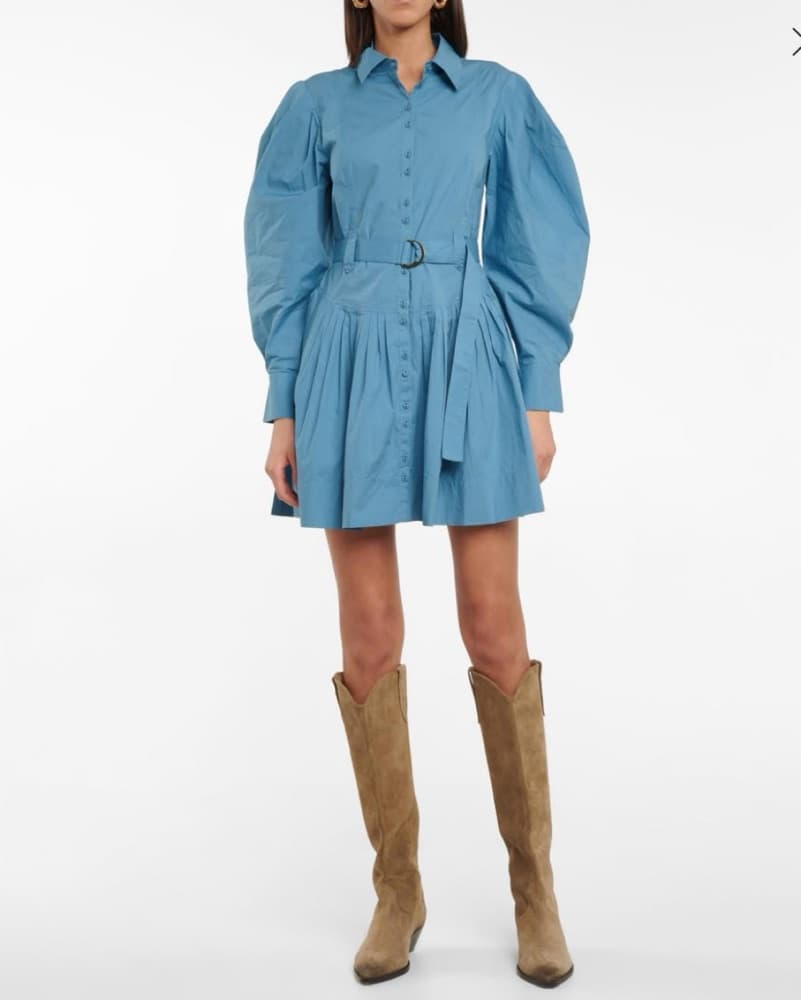 Ulla Johnson Blue Mini Dress - Image 1