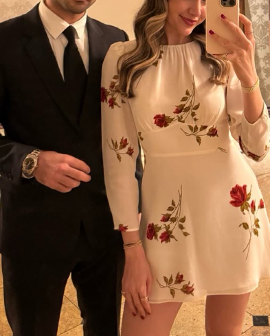 Reformation White Laken Dress - Image 1