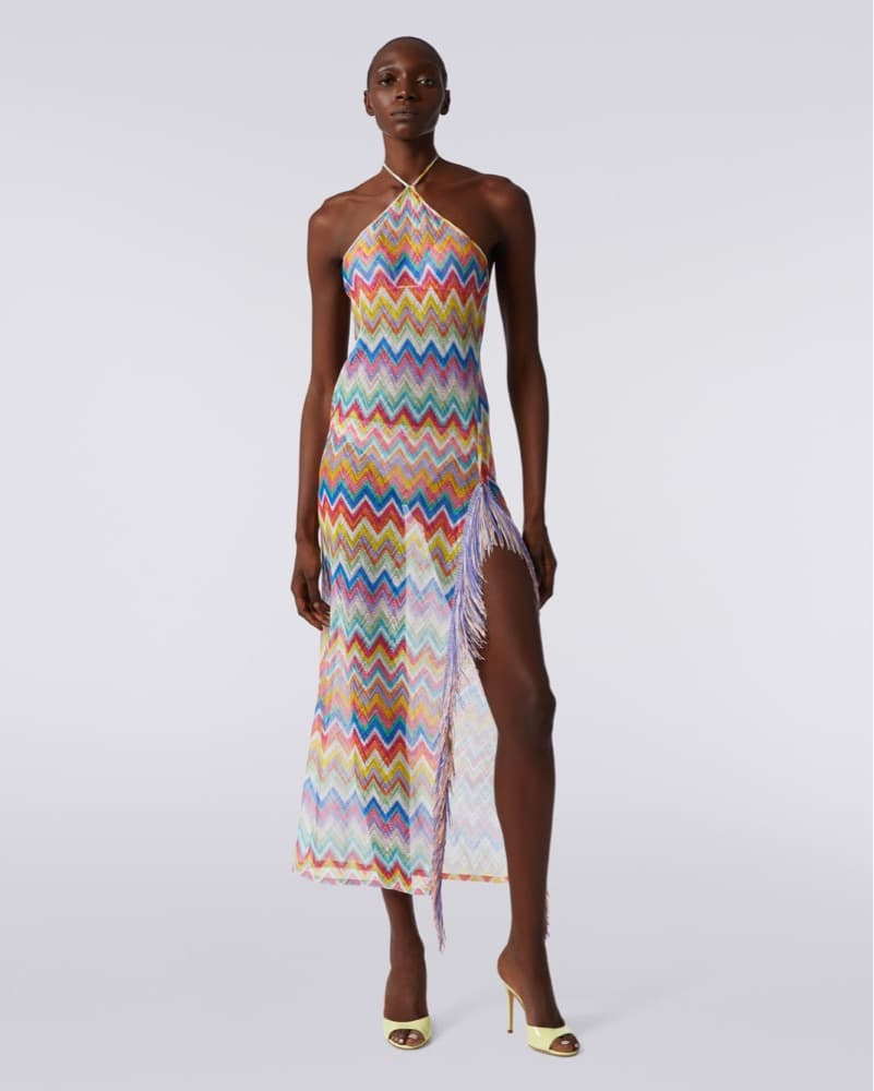 Missoni ZigZag Fringe Dress - Image 2