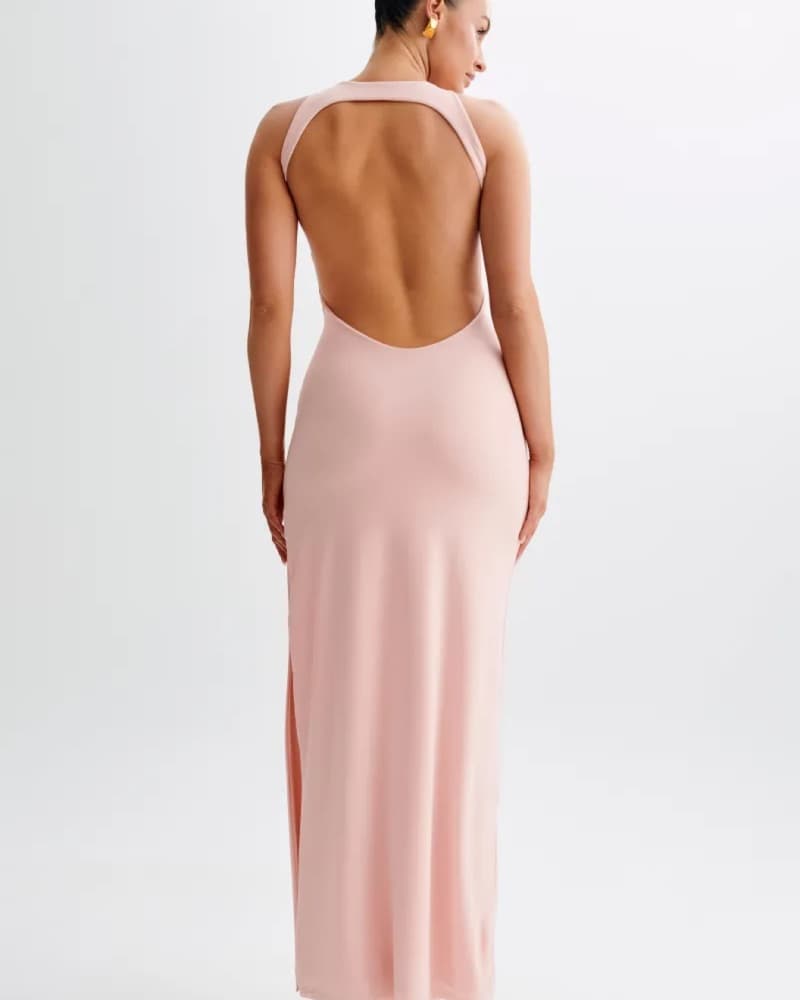 Louise Slinky Backless Maxi Dress  - Image 2