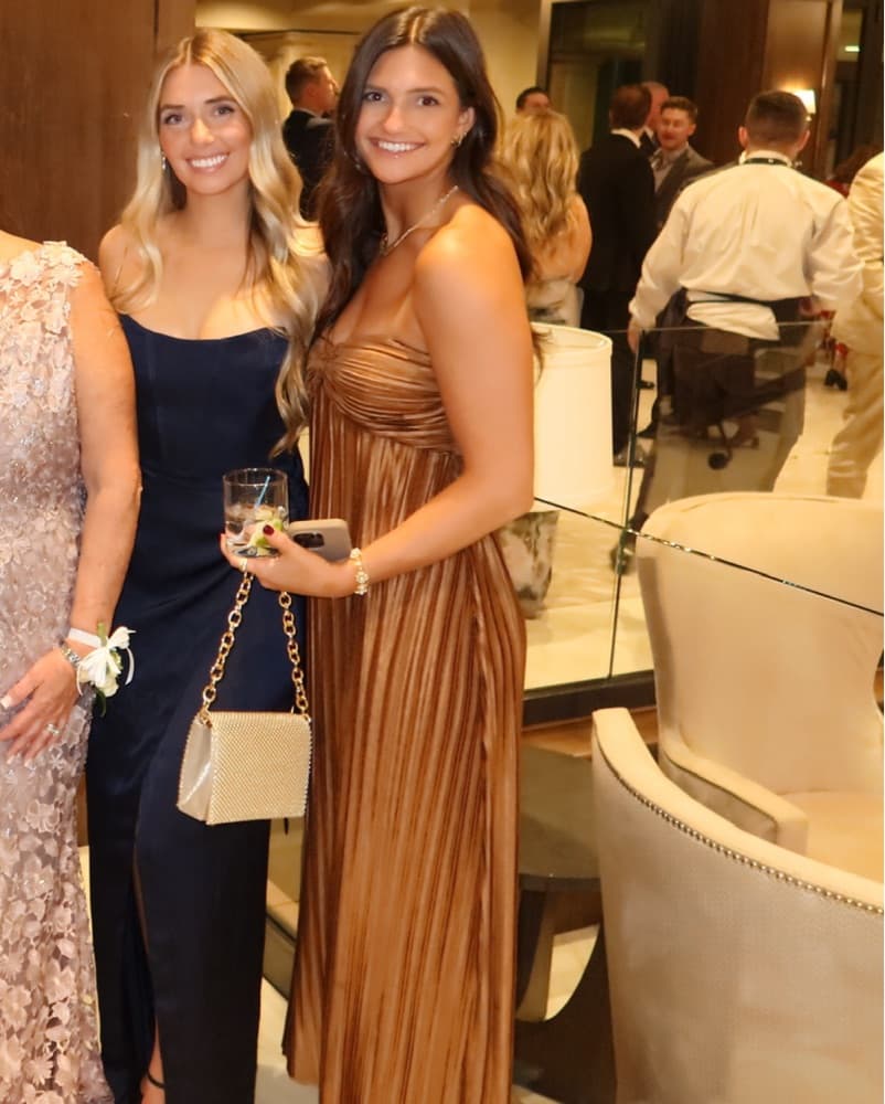 Brown Pleated Vici Dress - Image 2