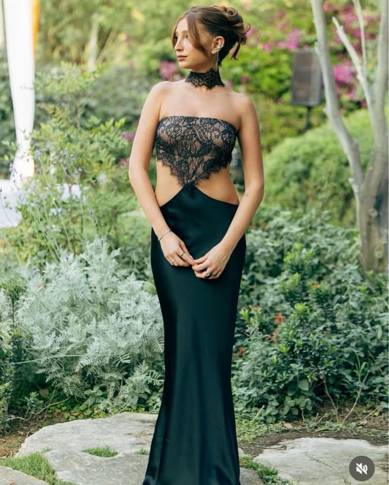 Retrofete Black Lucie Dress - Image 5