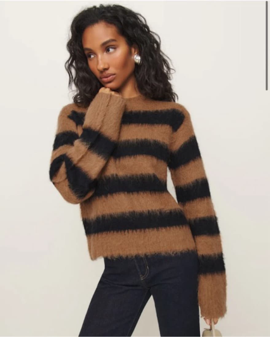 Jude Brushed Alpaca Crew - Image 2