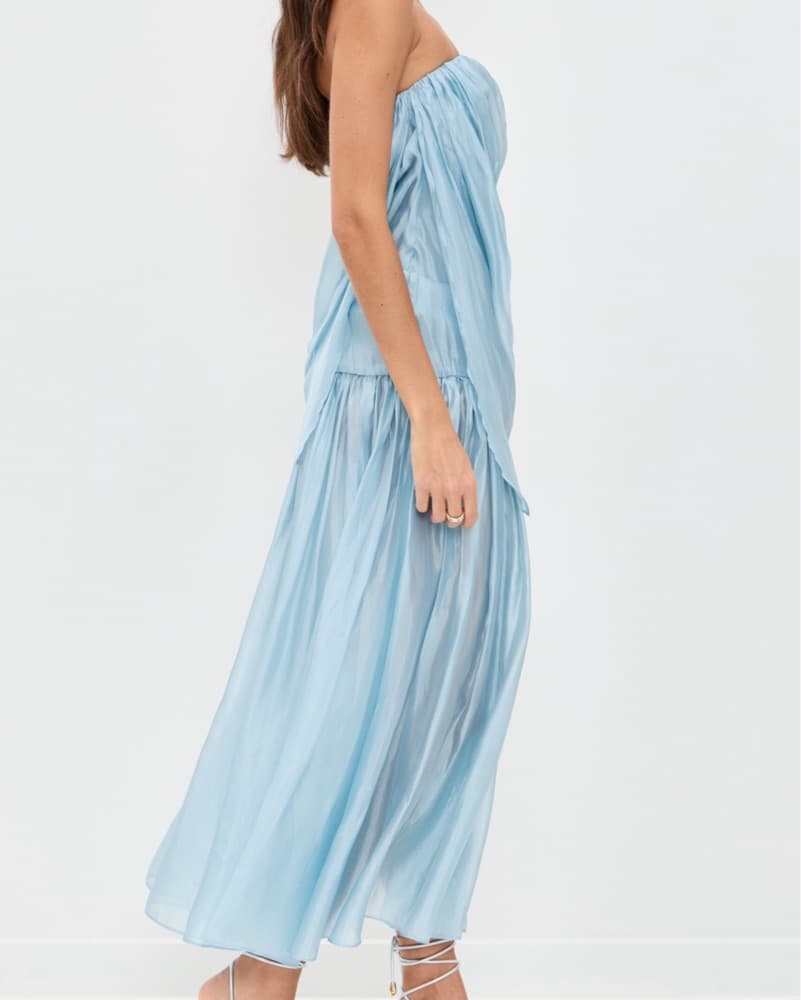 The Garment Gilian Blue Gown - Image 3