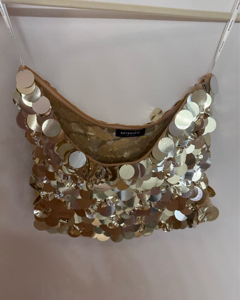 Retrofete Sample Strapless Sequin Top - Image 2